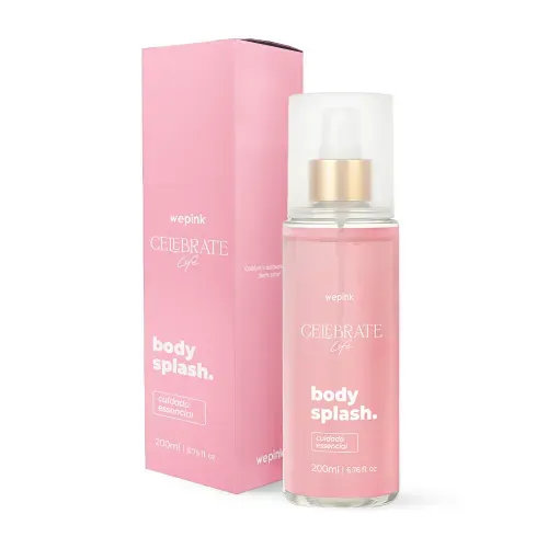 Body Splash Celebrate Life Desodorante Colônia 200ml - Wepink